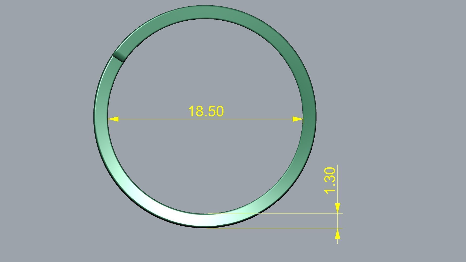 Coil Ring Size 20 3D print model_10