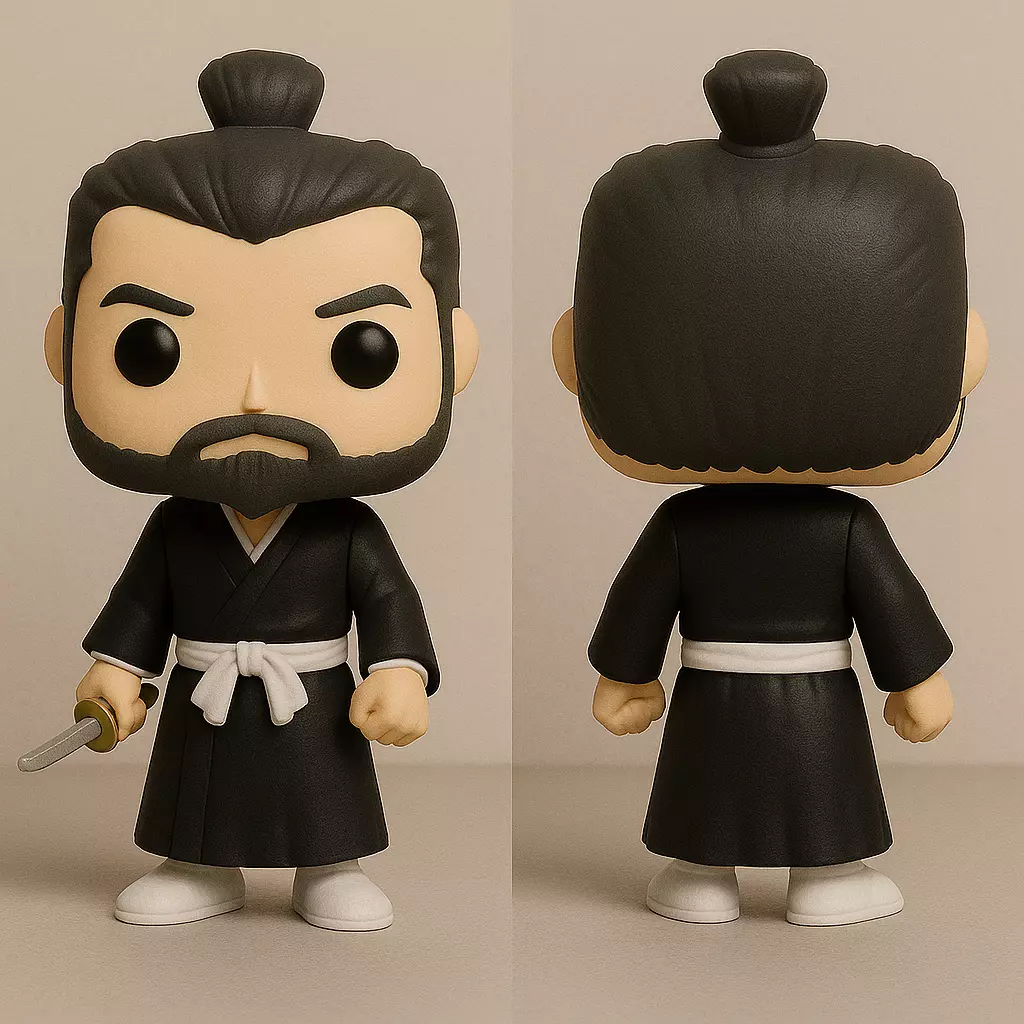 Funko Bleach Isshin Kurosaki 3D print model_0