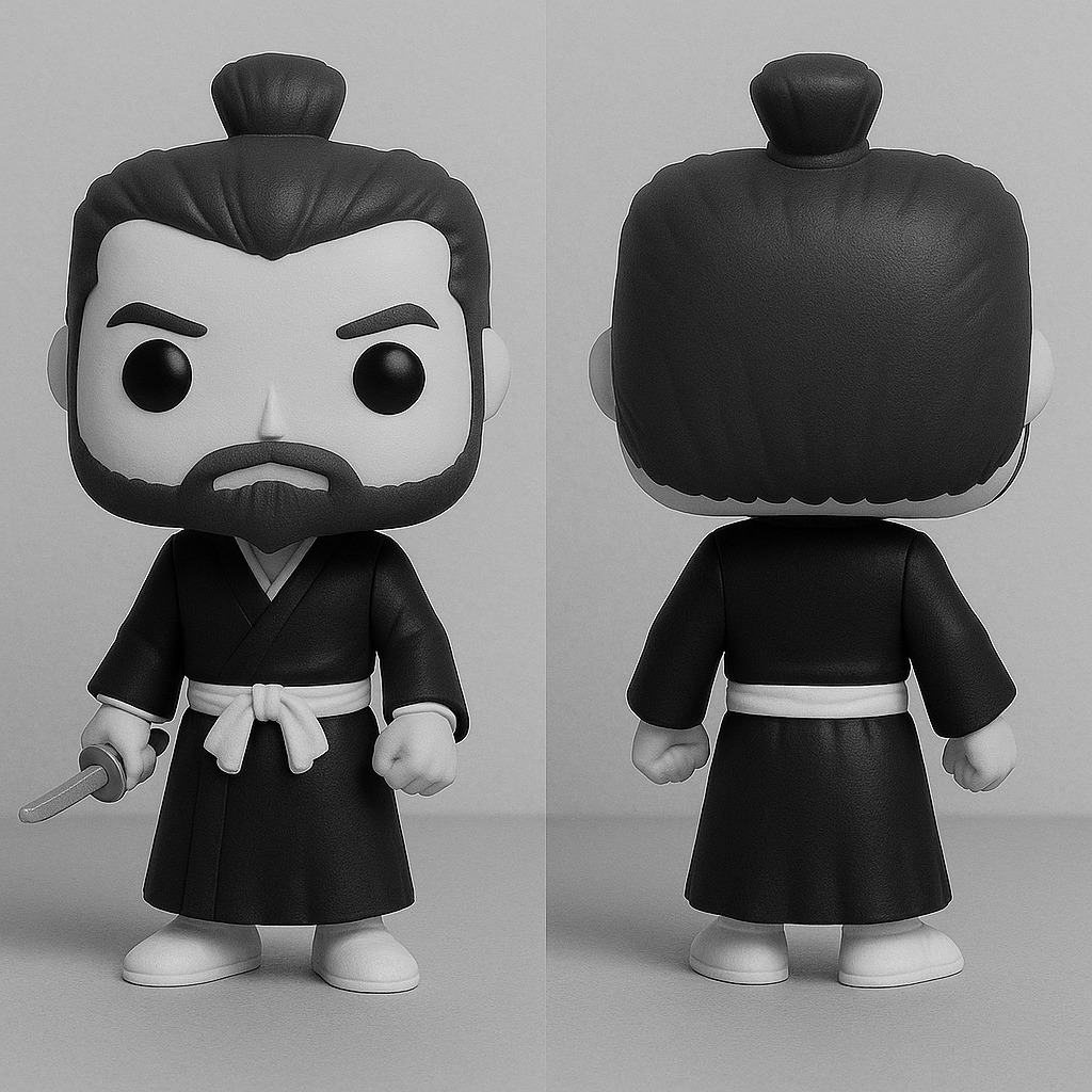 Funko Bleach Isshin Kurosaki 3D print model_1