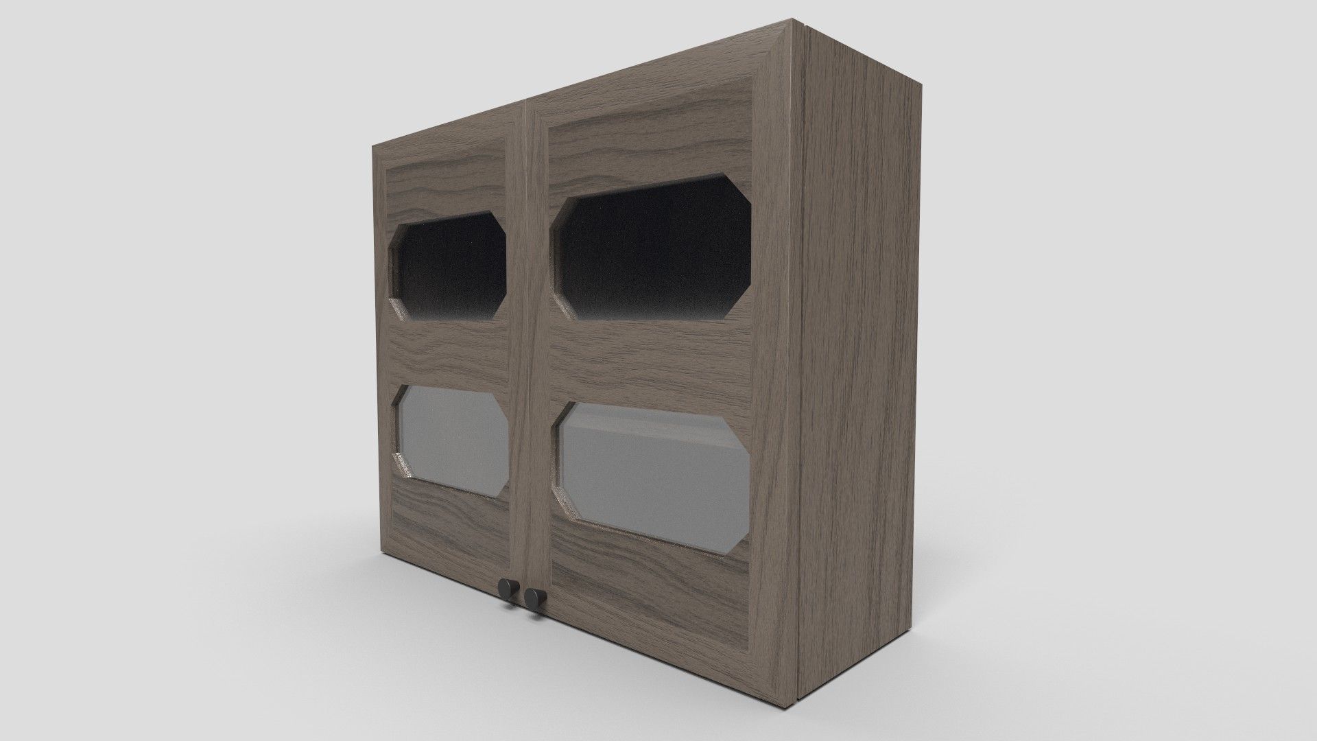Kitchen Cabinet CG17 3D model_1
