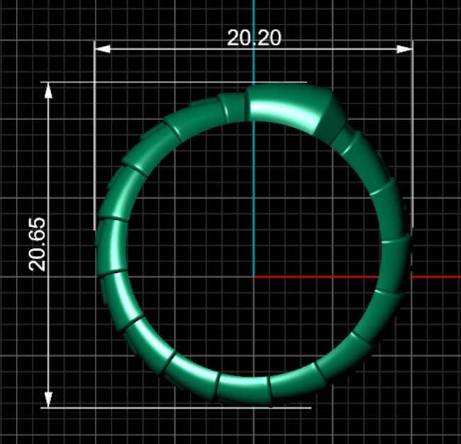 bvlgari ring 3D print model_4