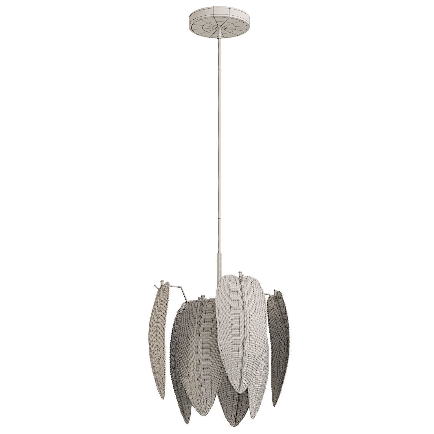 LORELEY MOD Pendant Light 3D model_6