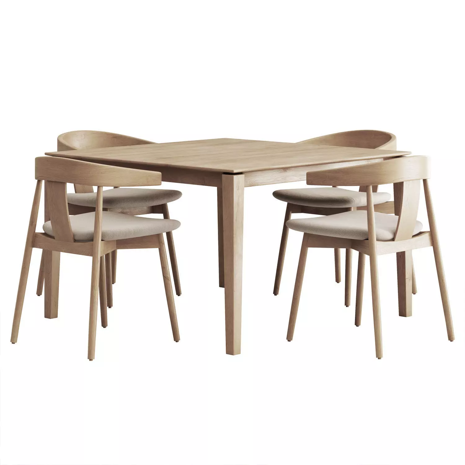 Colection Table and Chair 3D model_29