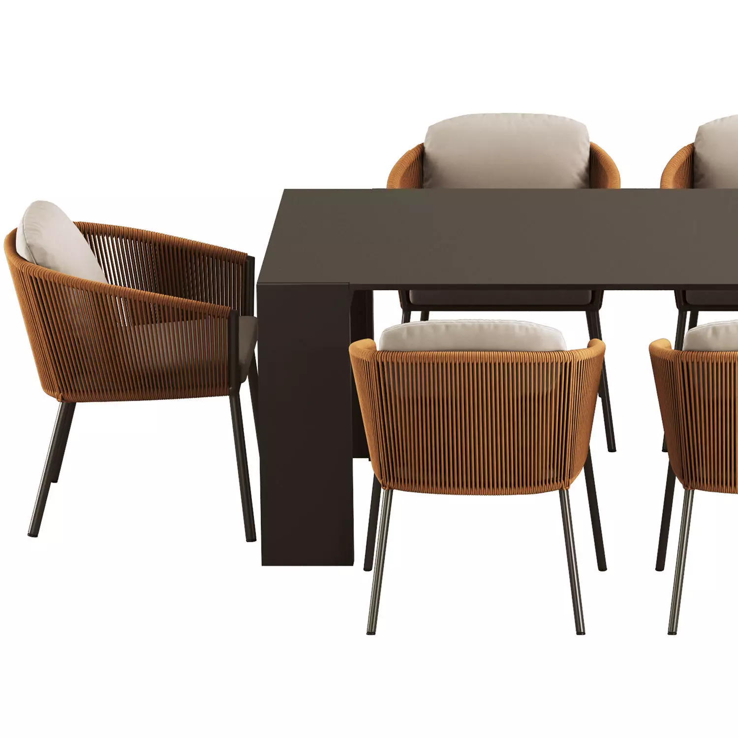 Colection Table and Chair 3D model_44