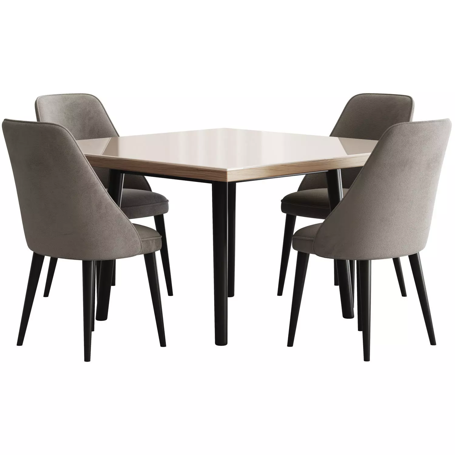 Colection Table and Chair 3D model_16