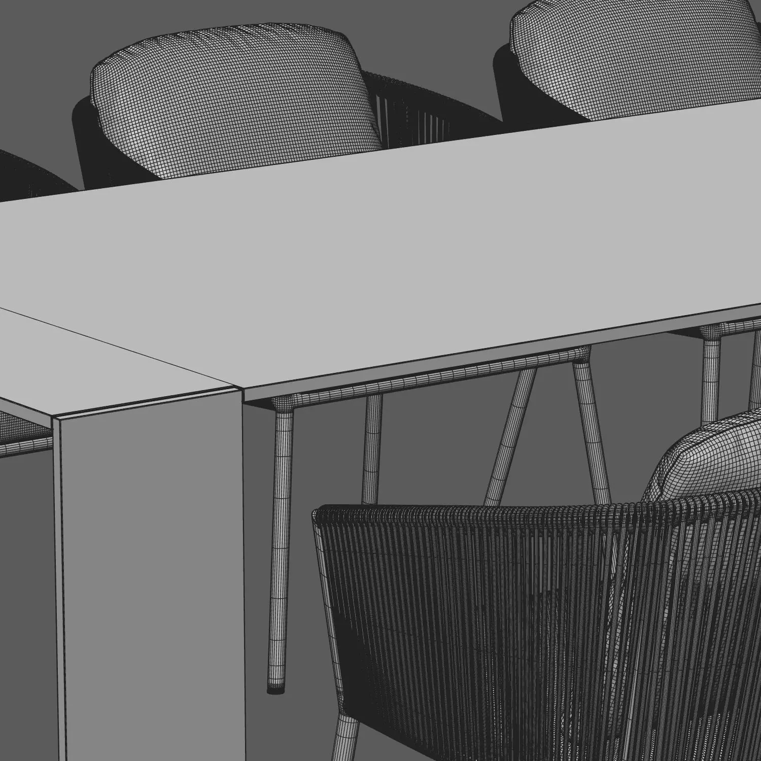 Colection Table and Chair 3D model_45