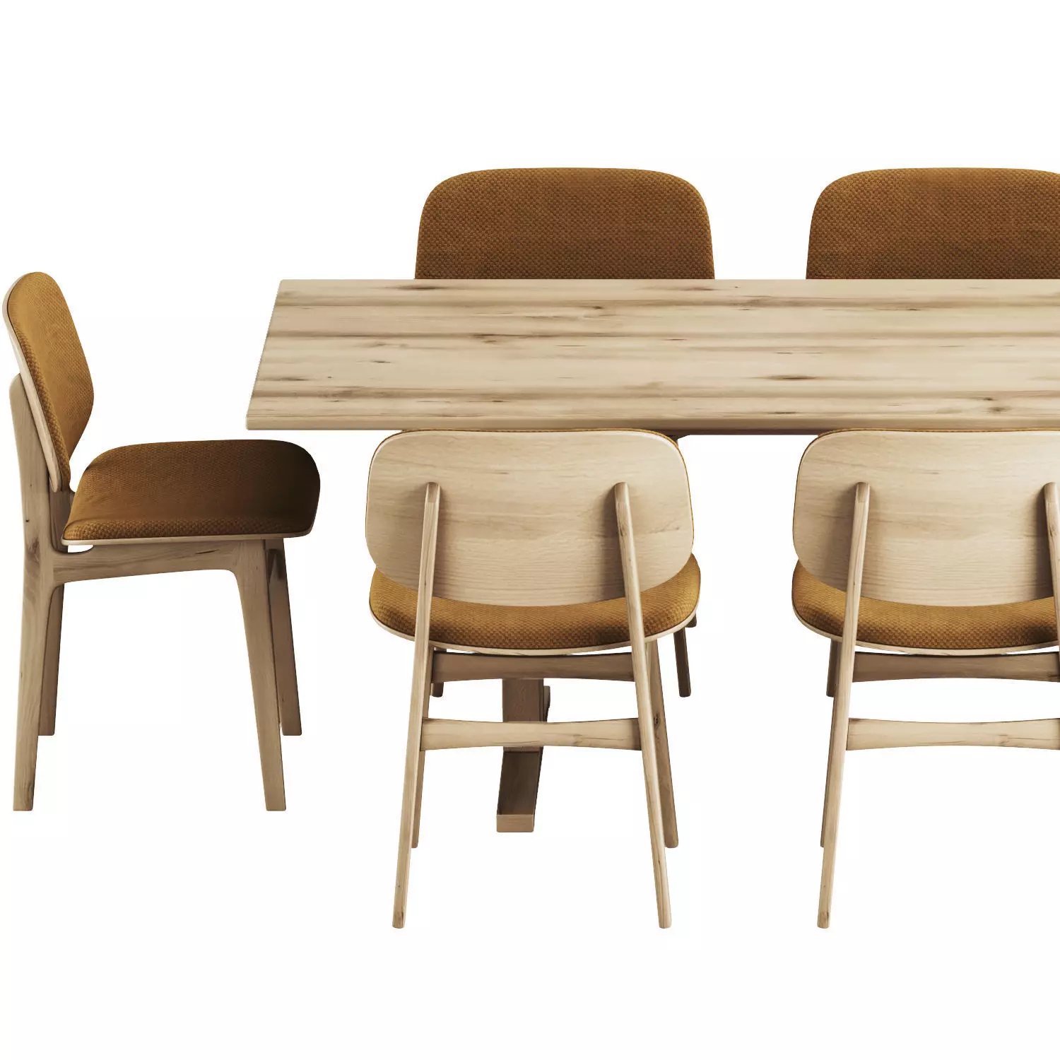 Colection Table and Chair 3D model_9