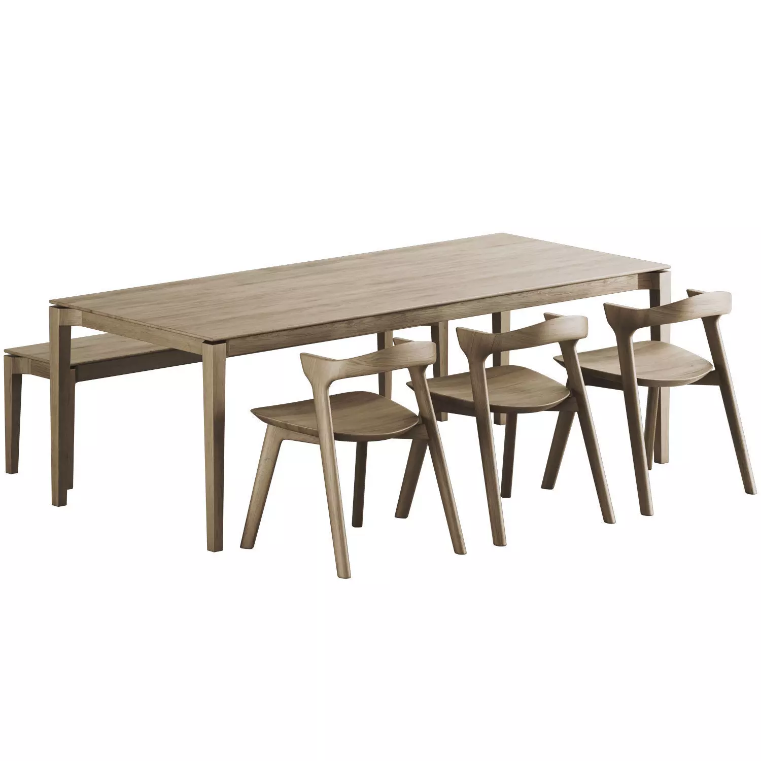 Colection Table and Chair 3D model_20