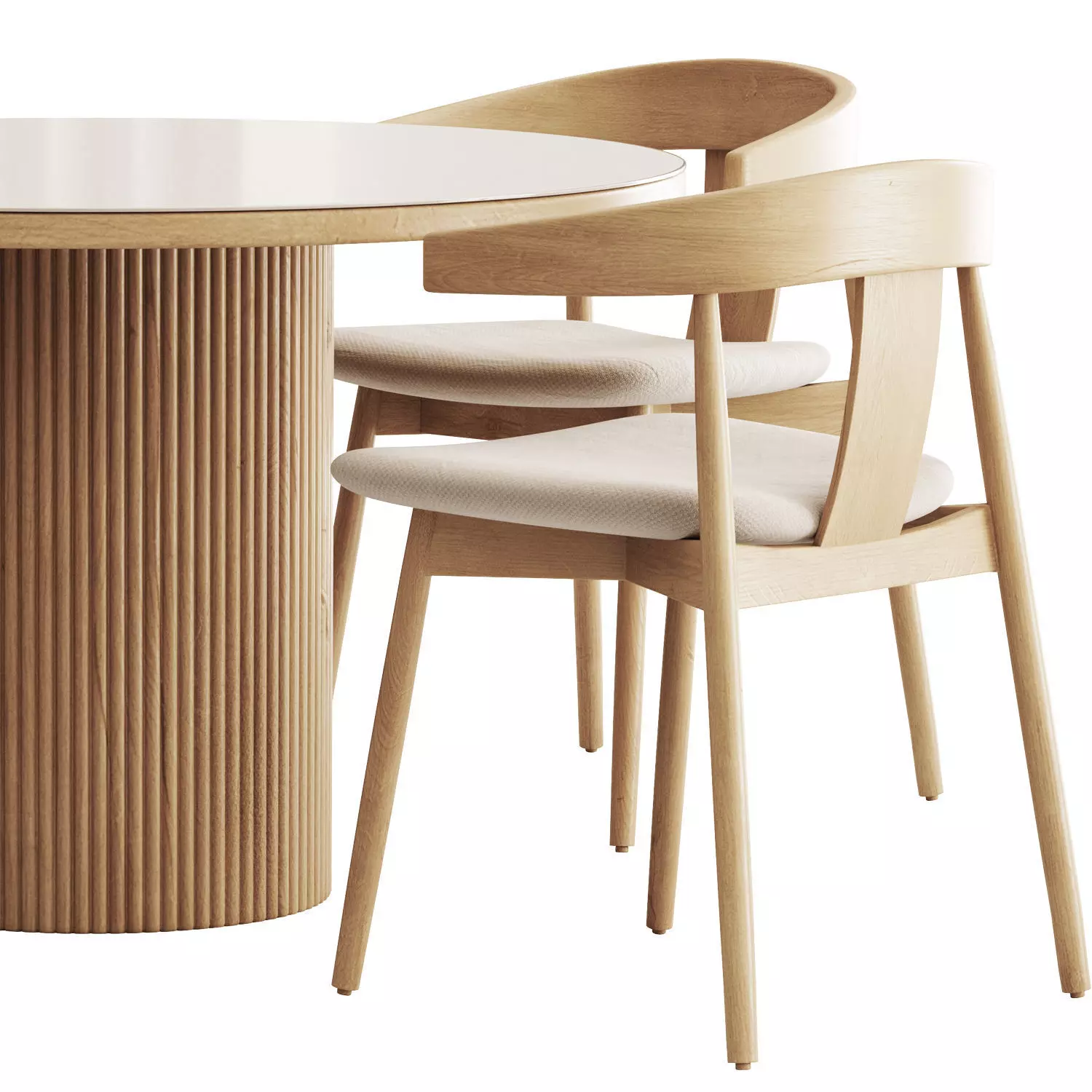 Colection Table and Chair 3D model_26