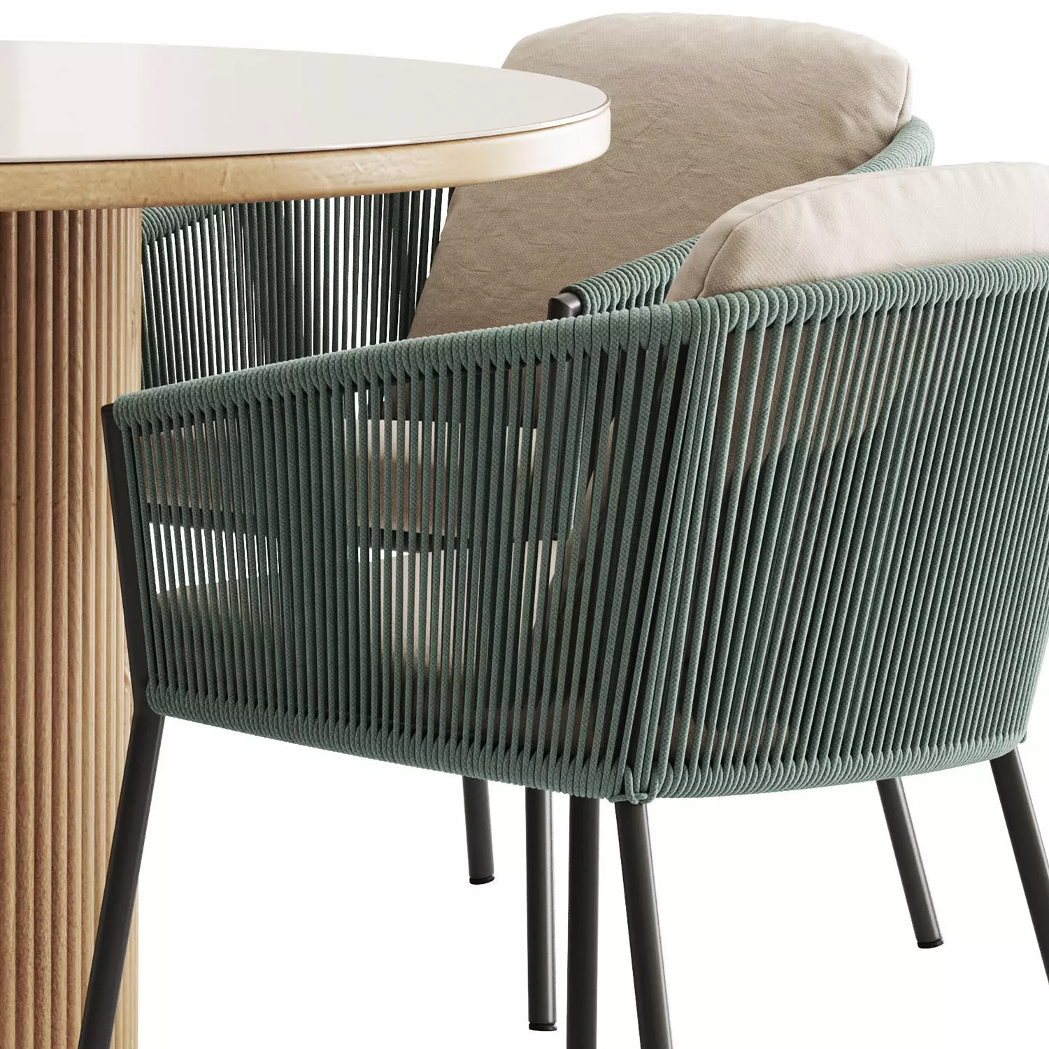 Colection Table and Chair 3D model_39