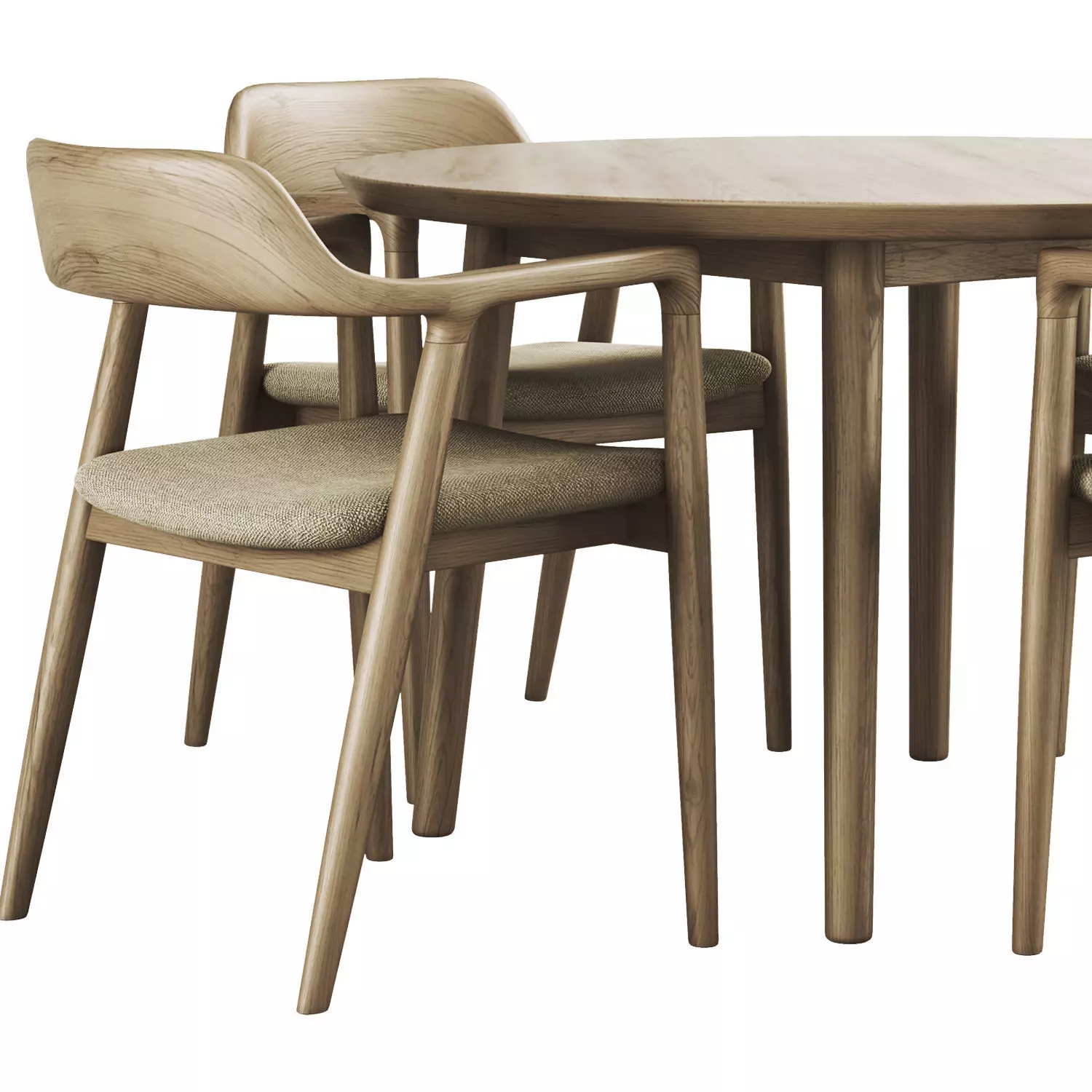 Colection Table and Chair 3D model_34