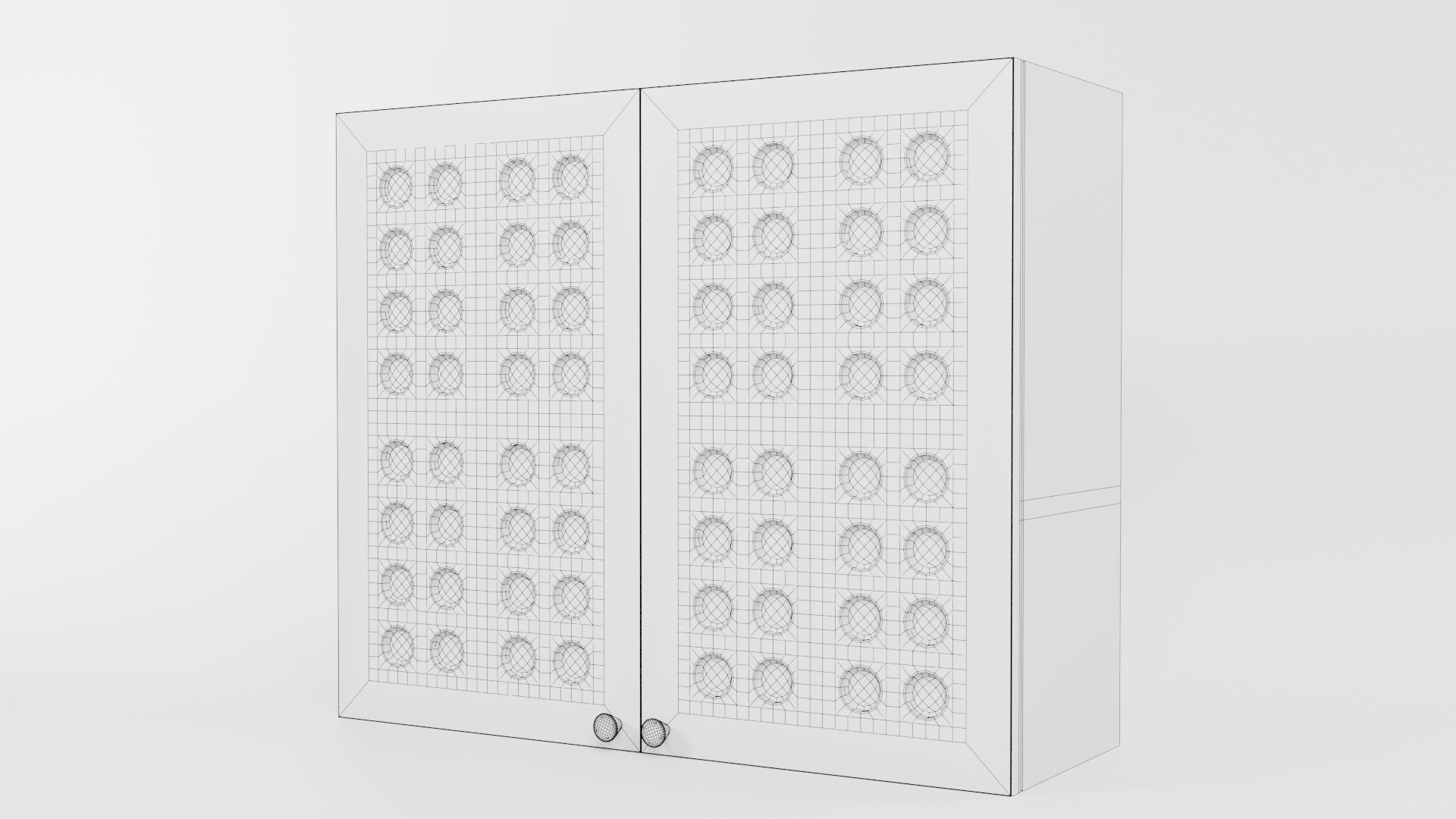 Kitchen Cabinet CG18 3D model_8