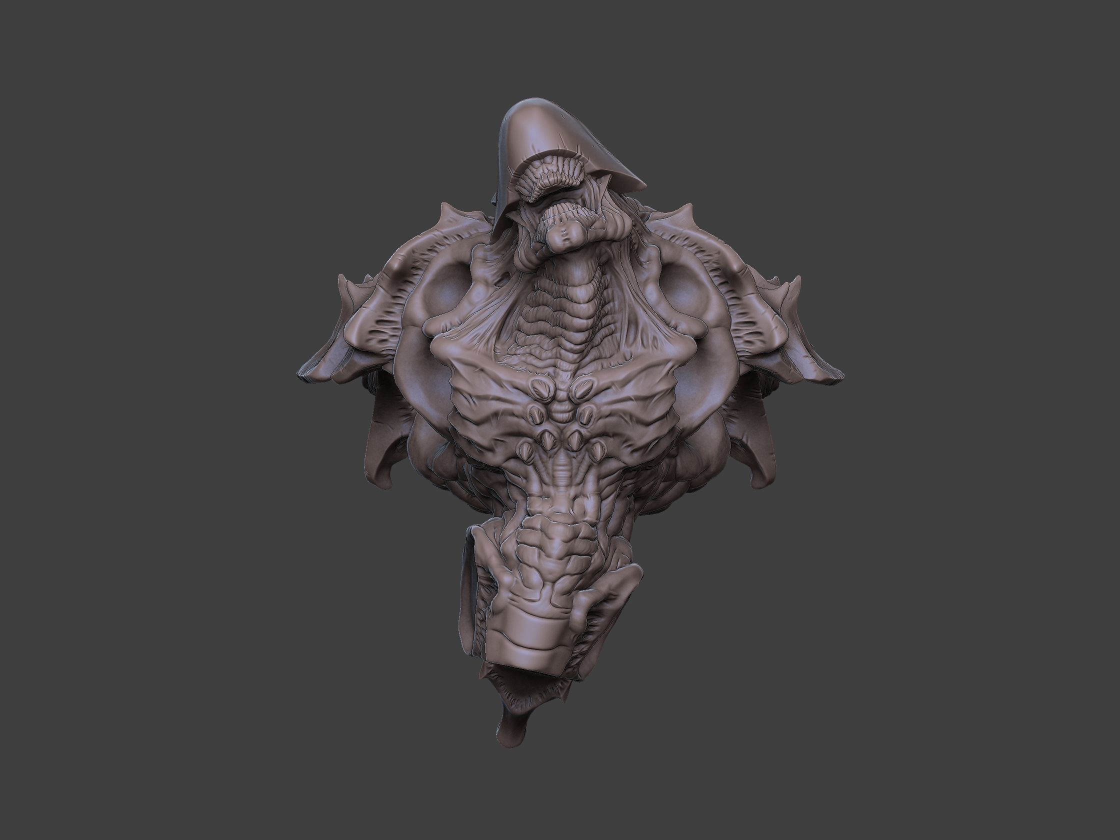 Xenoteras Maledictor 3D print model_29