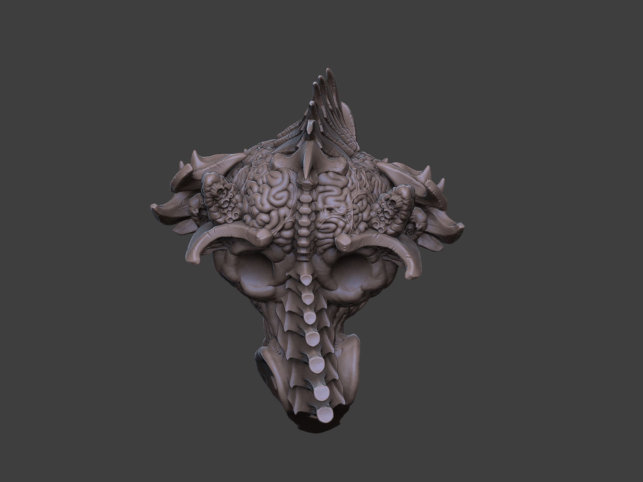 Xenoteras Maledictor 3D print model_28