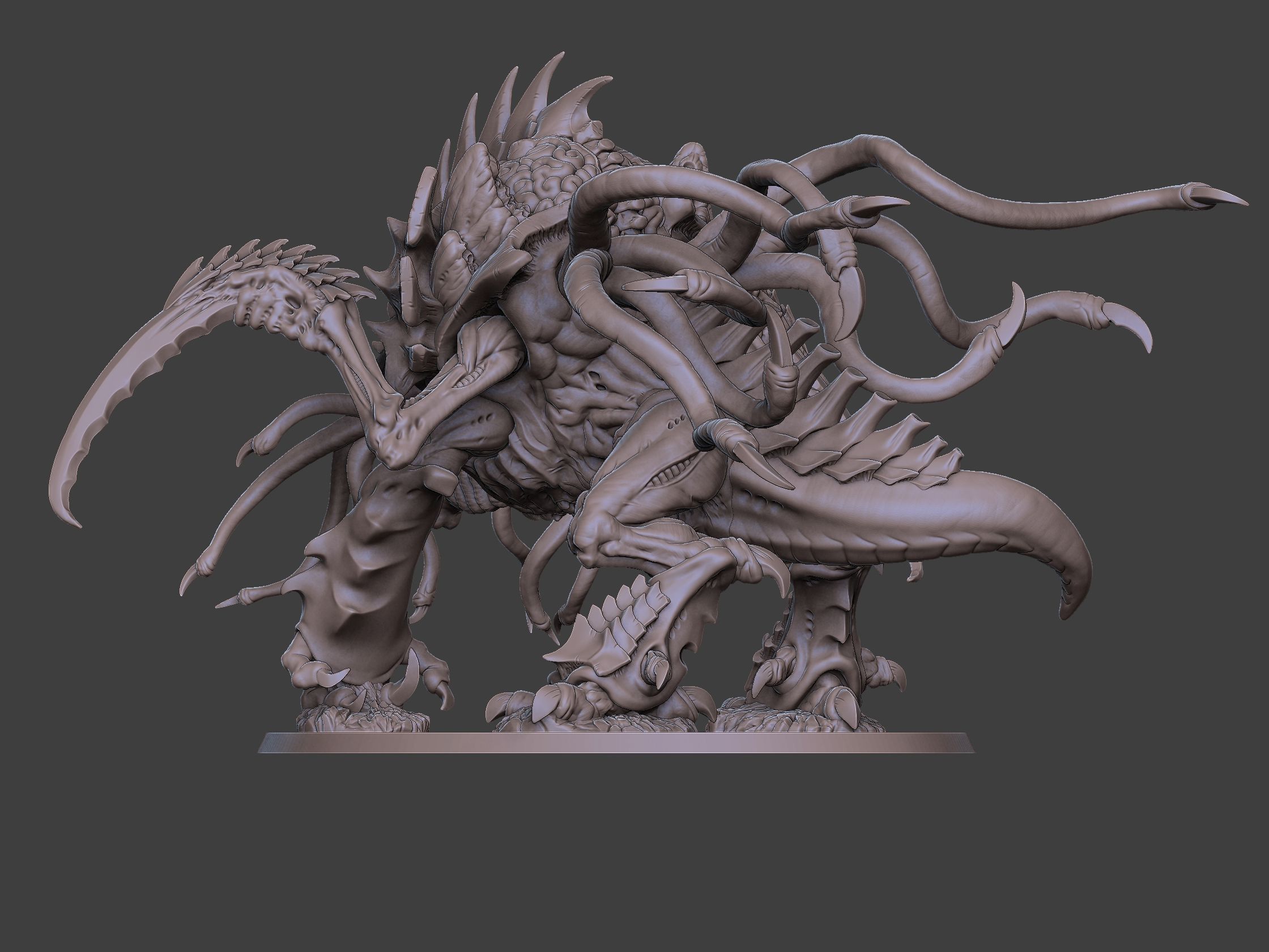 Xenoteras Maledictor 3D print model_42
