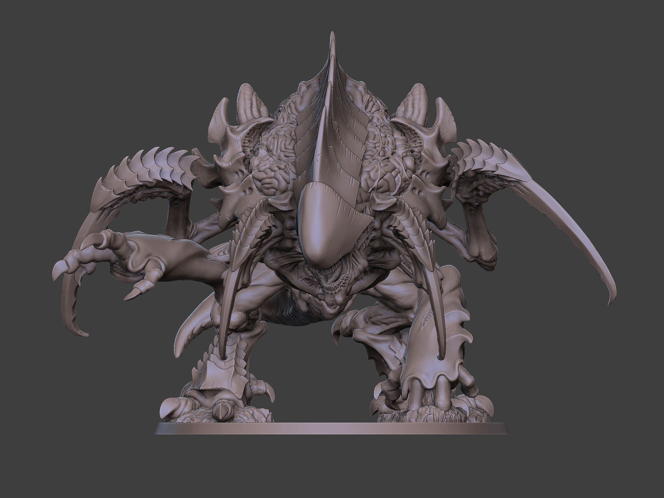 Xenoteras Maledictor 3D print model_33