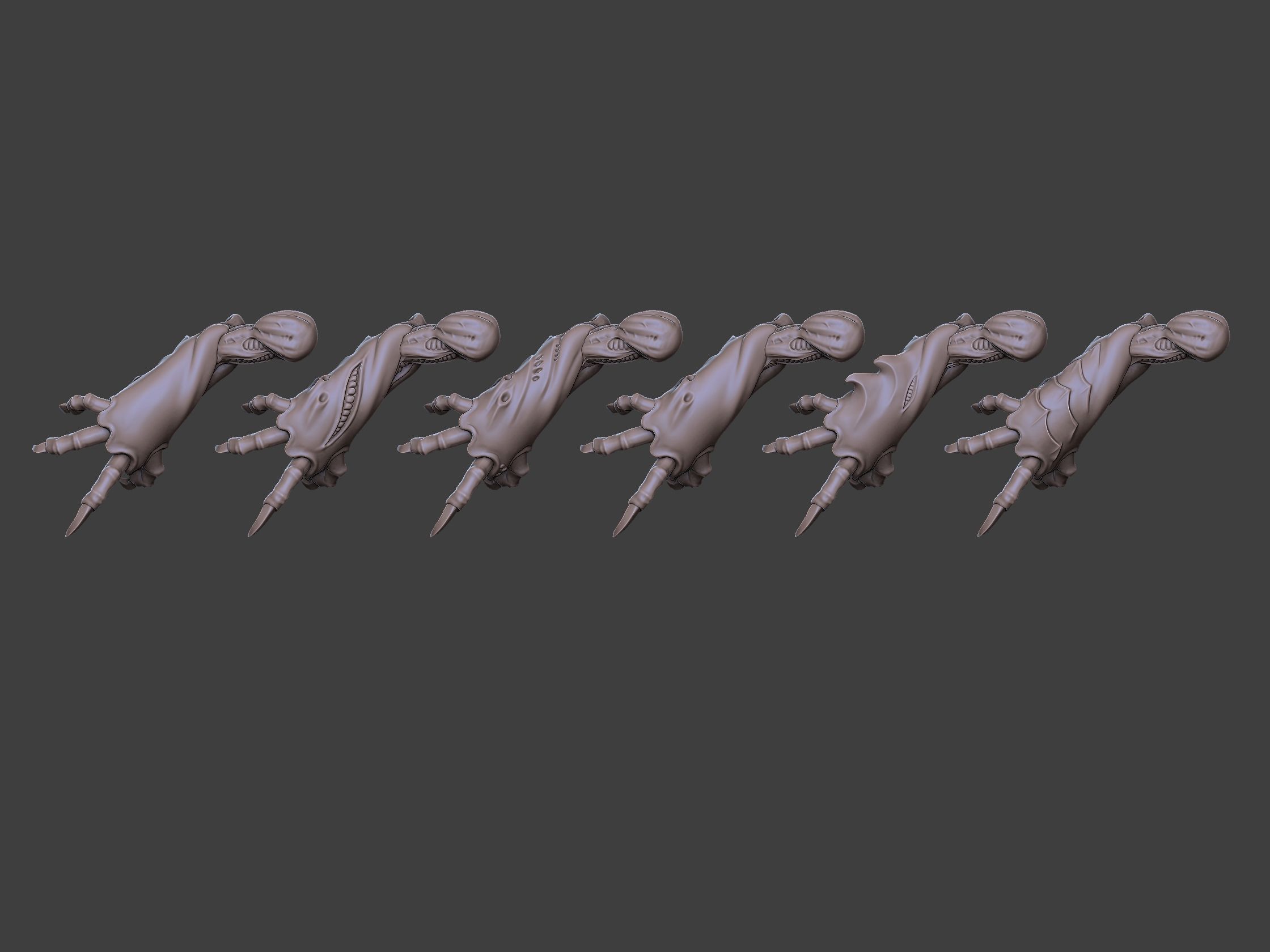 Xenoteras Maledictor 3D print model_12