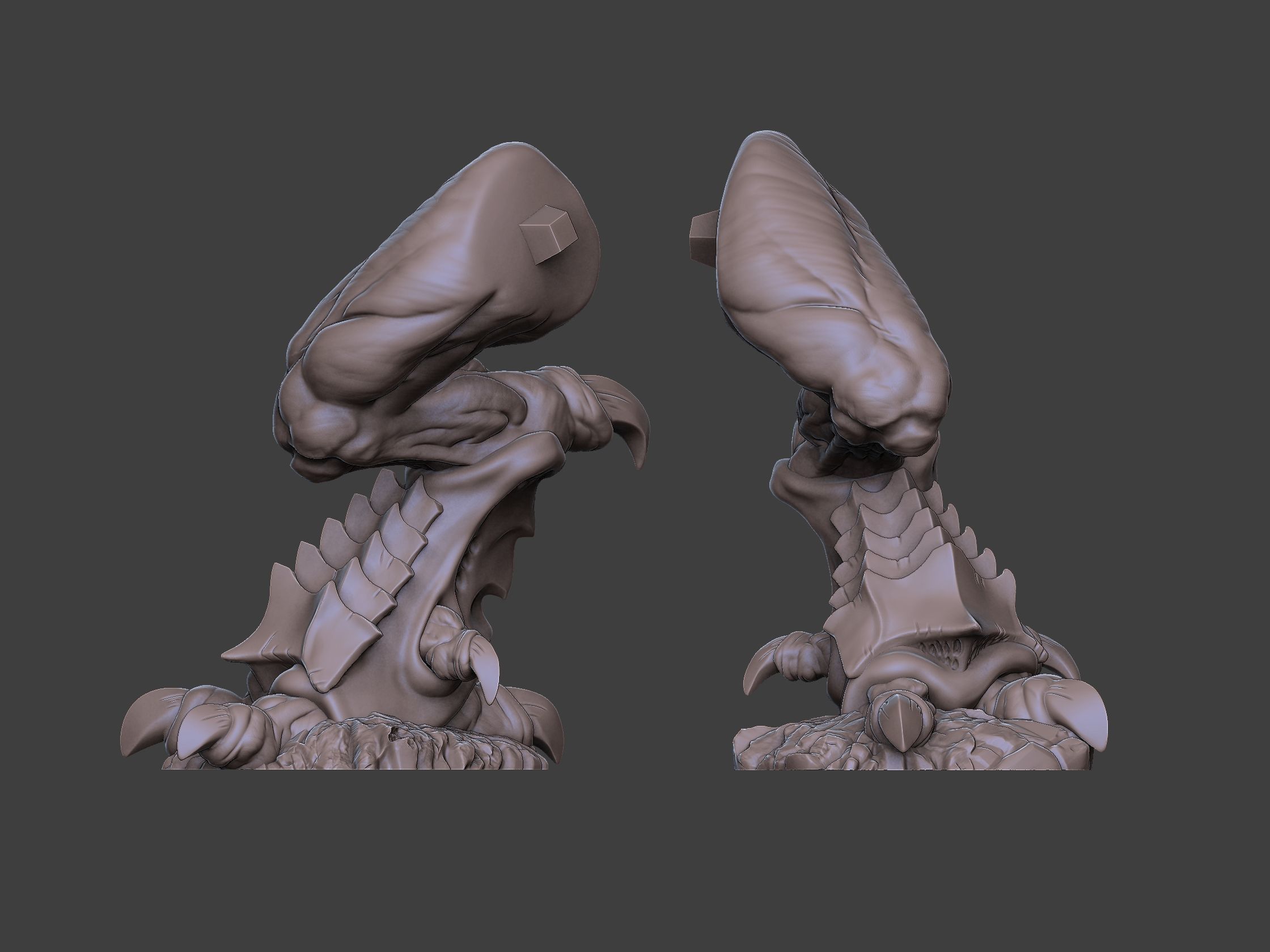 Xenoteras Maledictor 3D print model_16