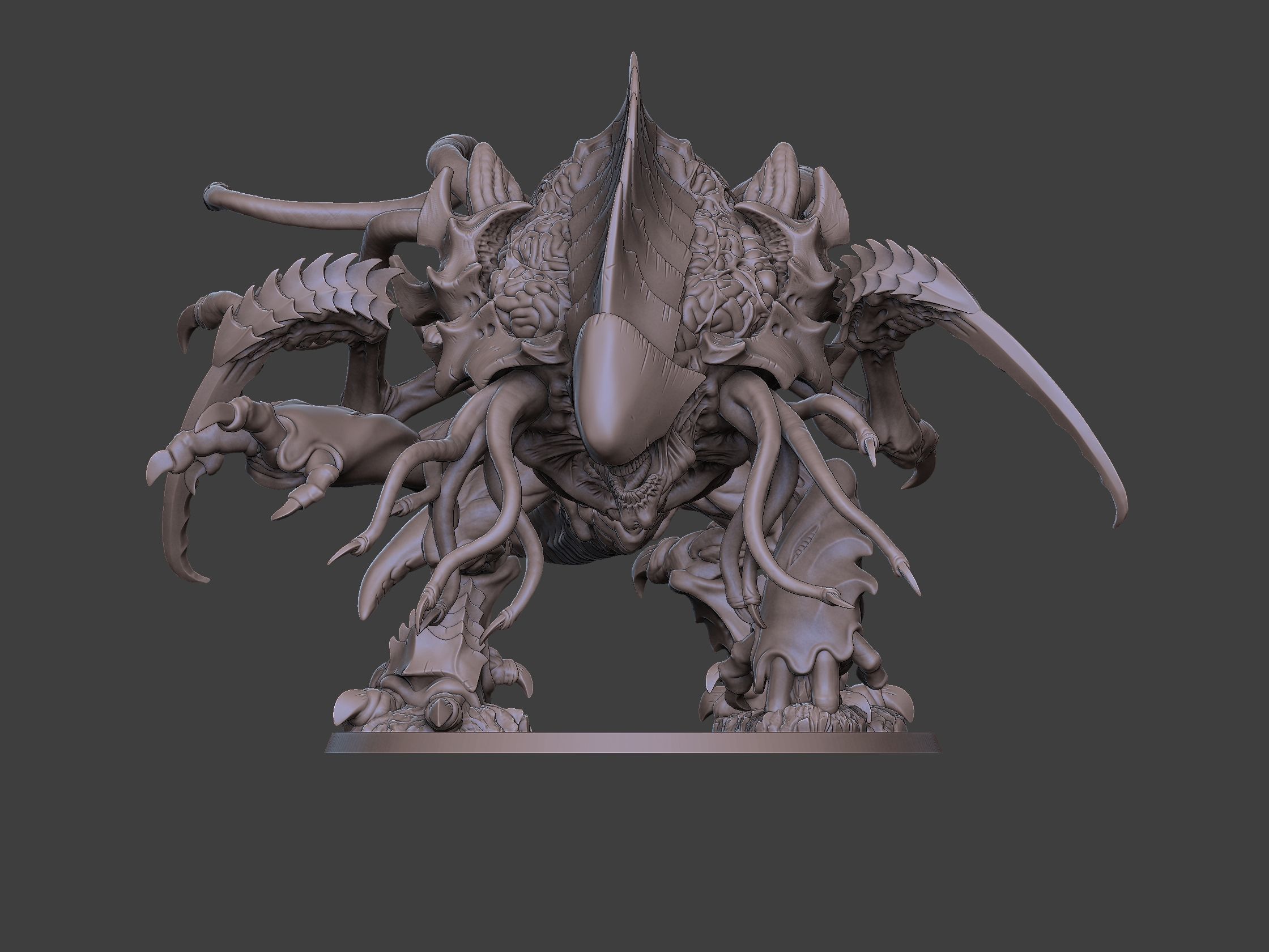 Xenoteras Maledictor 3D print model_47