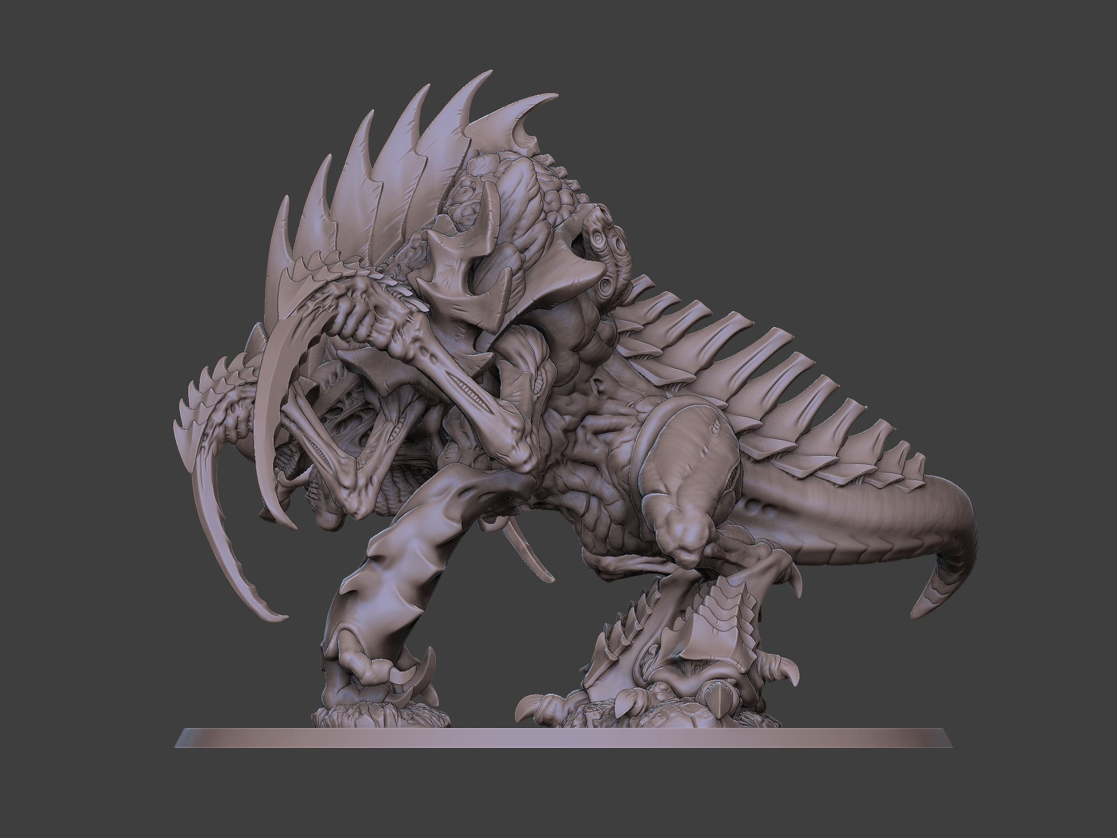 Xenoteras Maledictor 3D print model_37