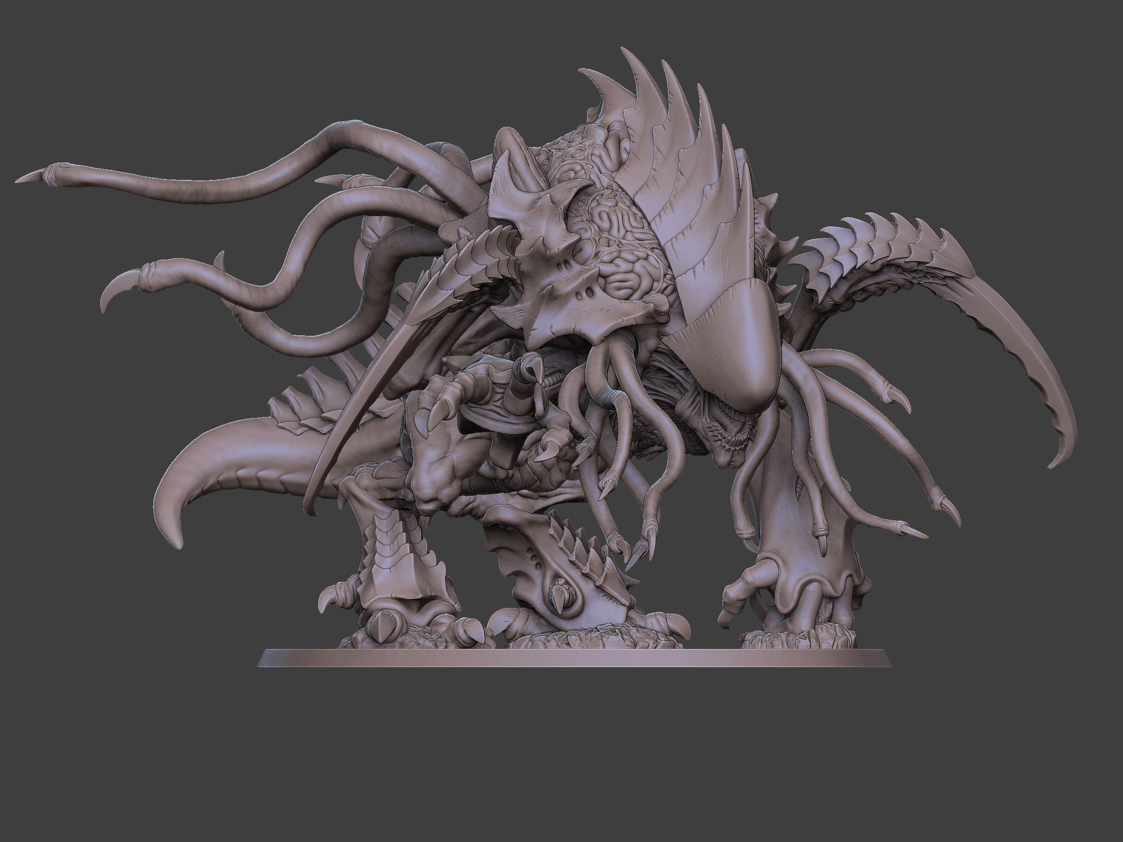 Xenoteras Maledictor 3D print model_43