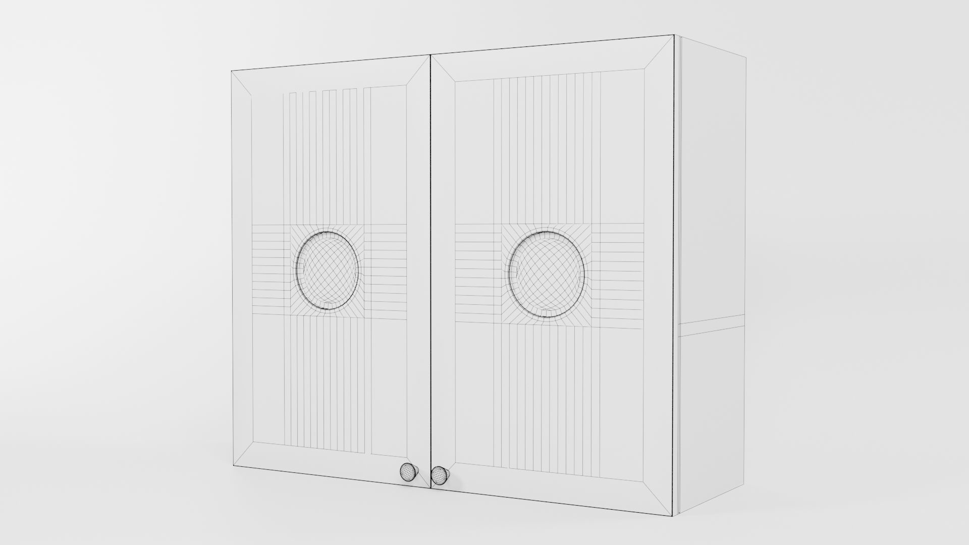 Kitchen Cabinet CG19 3D model_8