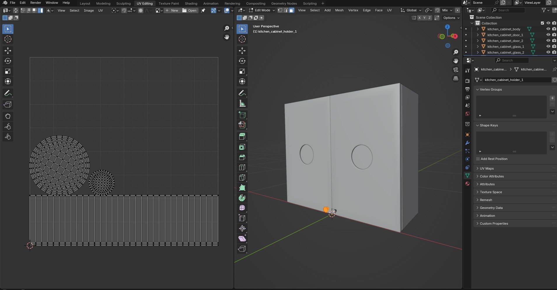 Kitchen Cabinet CG19 3D model_14