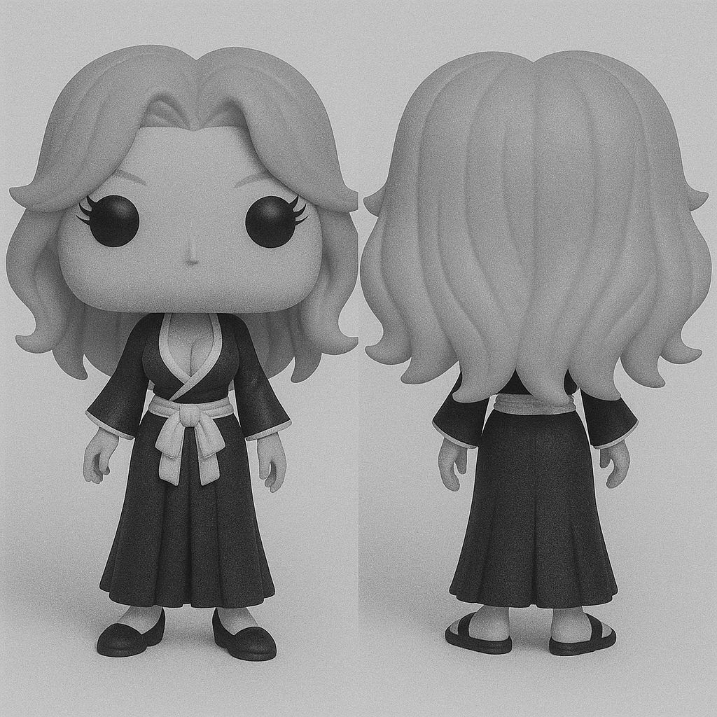 Funko Bleach Rangiku Matsumoto 3D print model_1