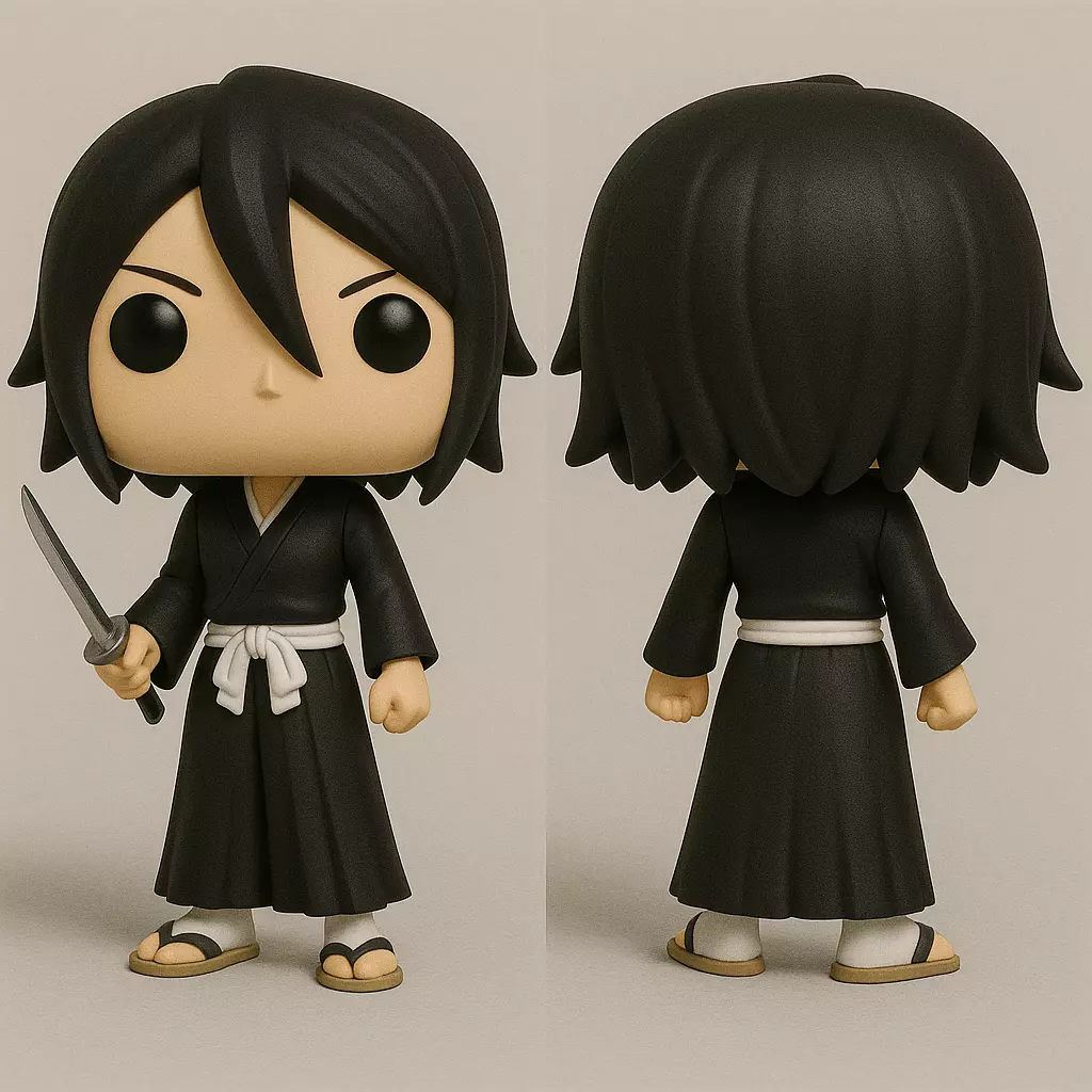 Funko Bleach Rukia Kuchiki 3D print model_0
