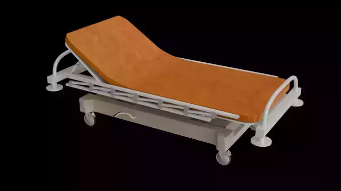 Stretcher Low-poly 3D model