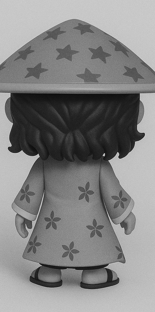 Funko Bleach Shunsui Kyoraku 3D print model_3