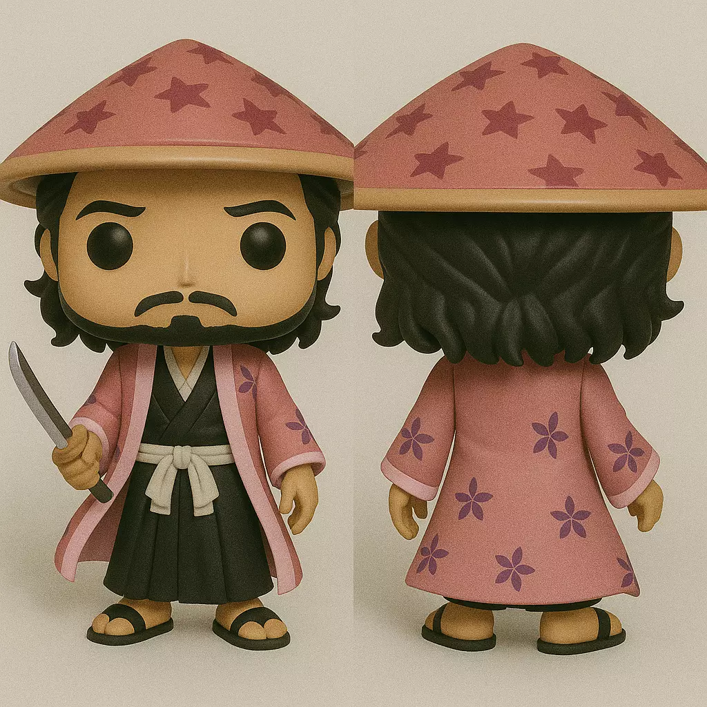 Funko Bleach Shunsui Kyoraku 3D print model_0