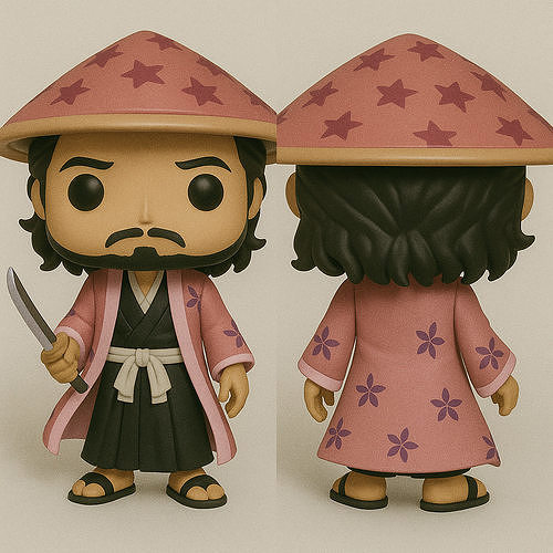 Funko Bleach Shunsui Kyoraku 3D print model