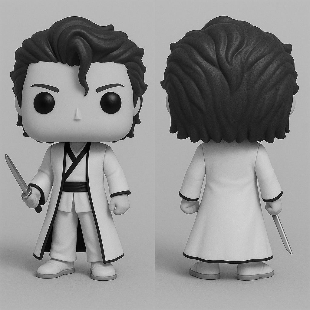 Funko Bleach Sosuke Aizen 3D print model_1