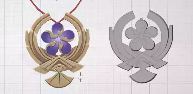 Yae Miko 3D Acessories for cosplay