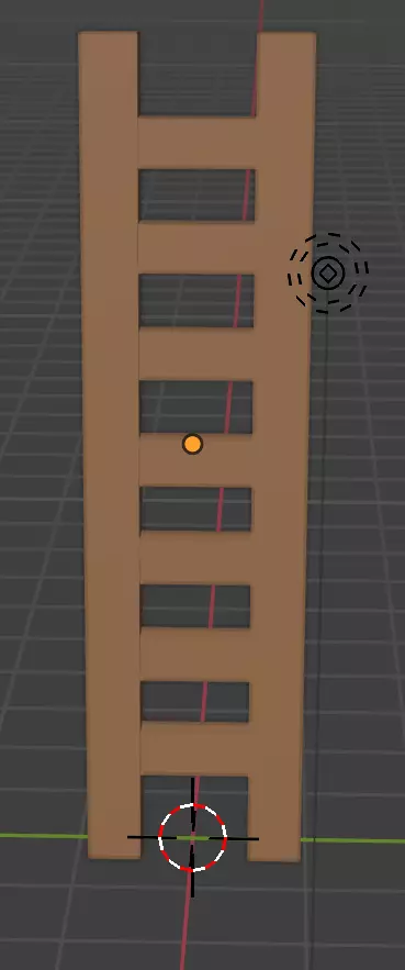 Ladder Free low-poly 3D model_0
