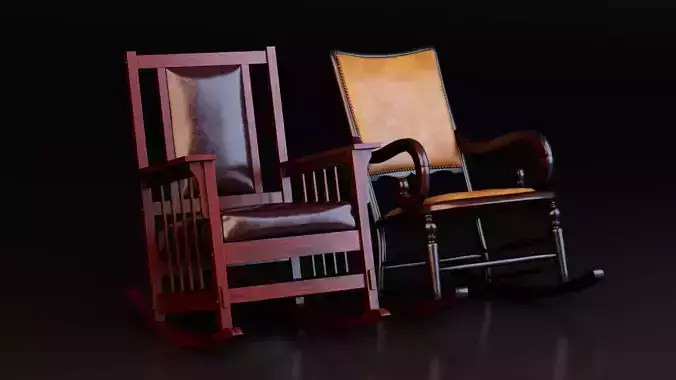 Retro Rocking Chairs