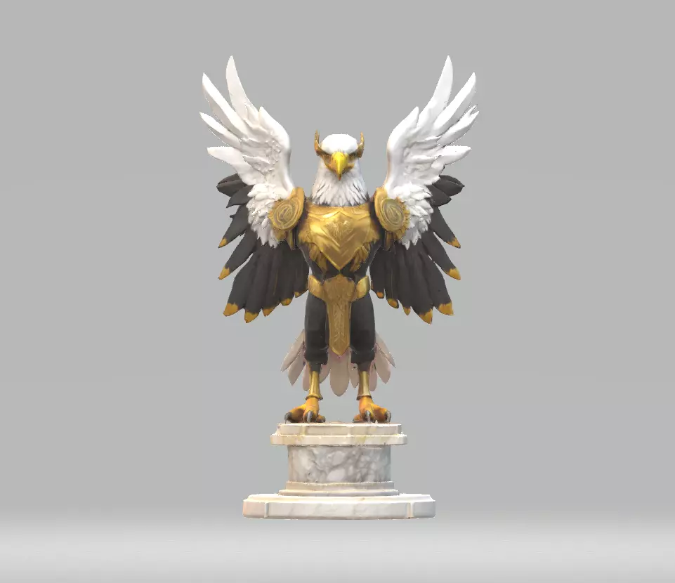 Eagle Warrior Pack Free 3D model