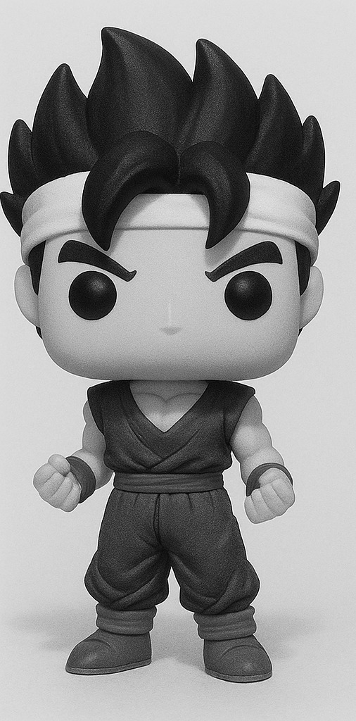 Funko Dragon Ball Z - Gohan 3D print model_2
