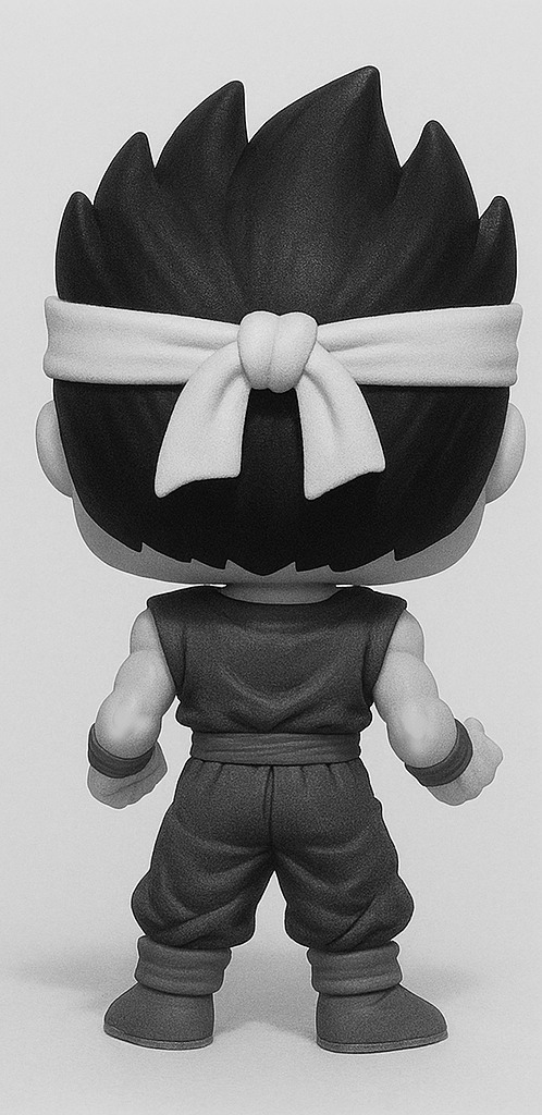 Funko Dragon Ball Z - Gohan 3D print model_3