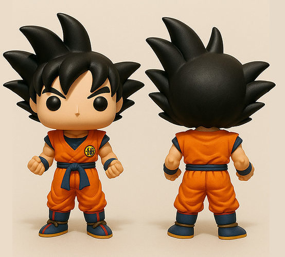 Funko Dragon Ball Z - Goku 3D print model