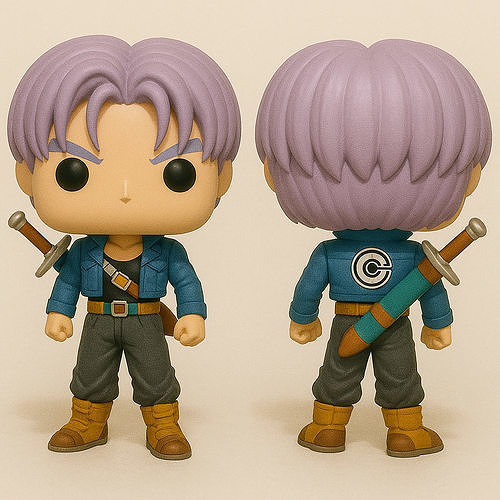 Funko Dragon Ball Z - Trunks 3D print model