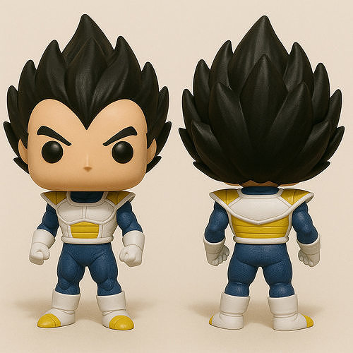 Funko Dragon Ball Z - Vegeta 3D print model