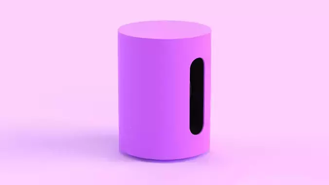Wireless Subwoofer Purple
