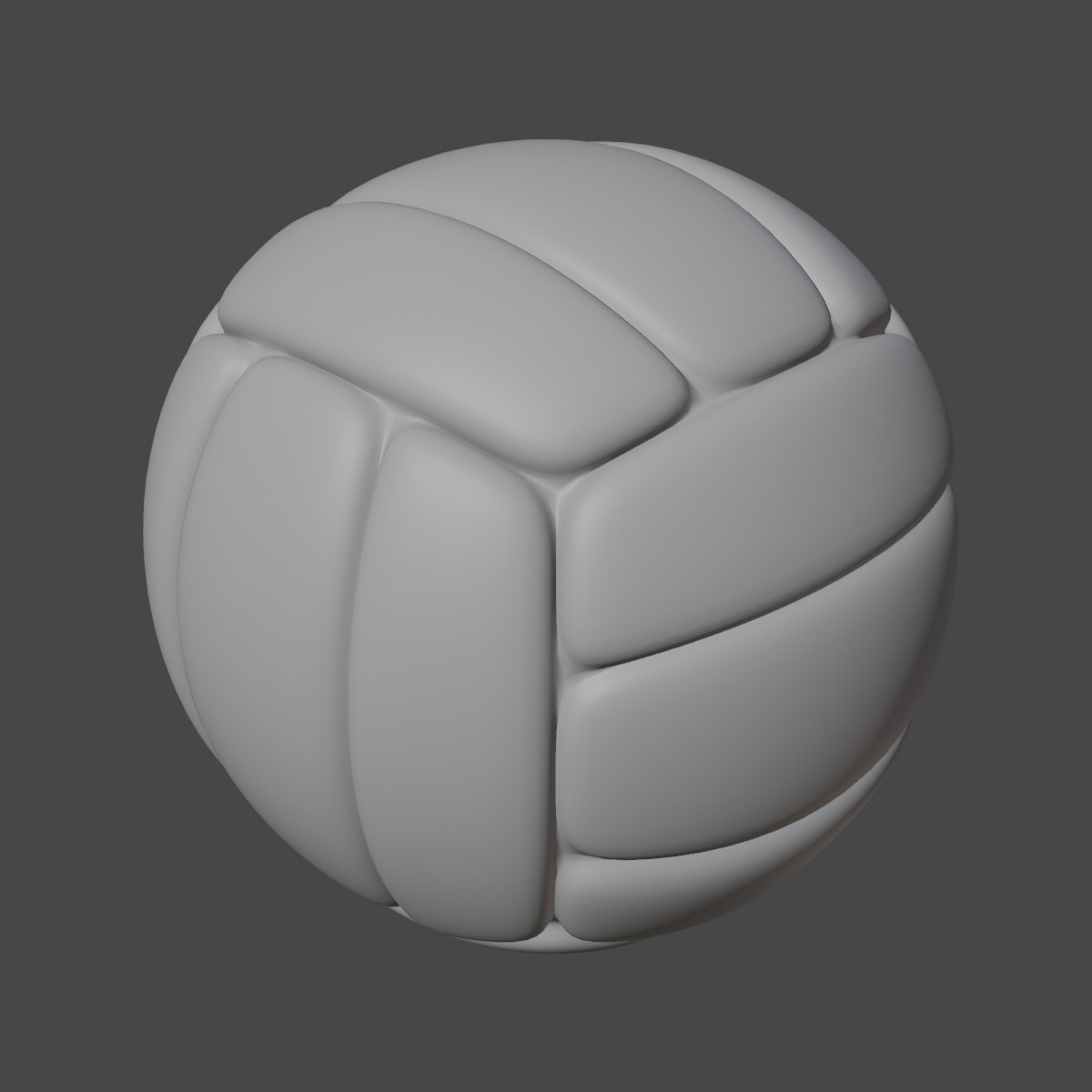 Dirty Volleyball Ball Set 3D model_13