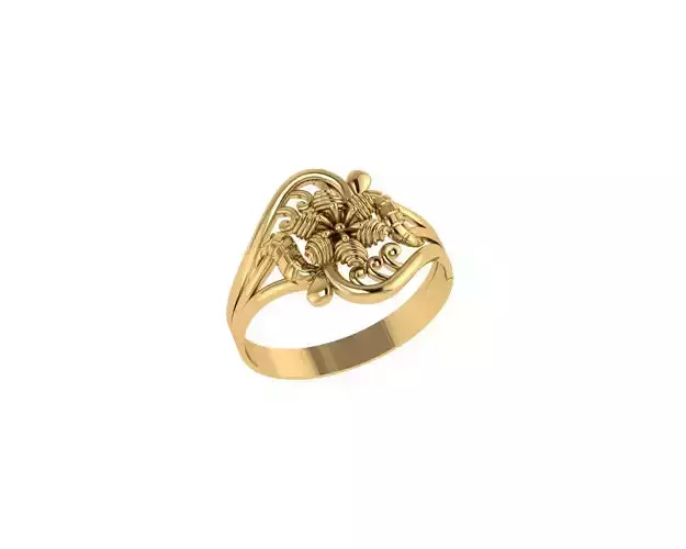 Rings 3D print model