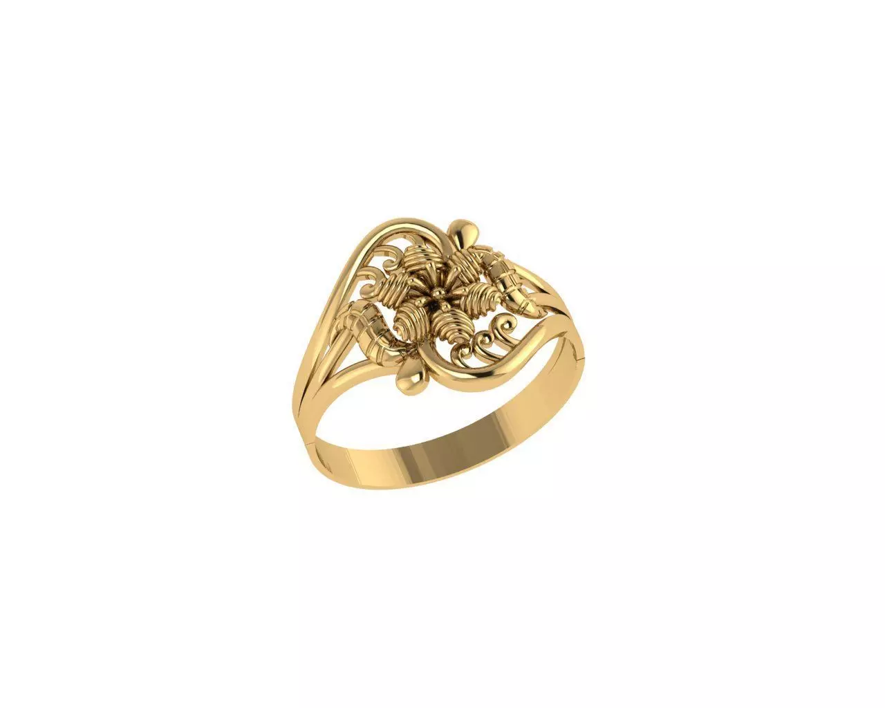 Rings 3D print model_0