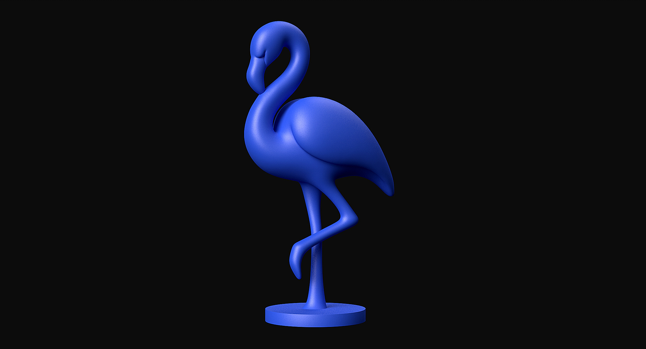 Flamingo 3D print model_8