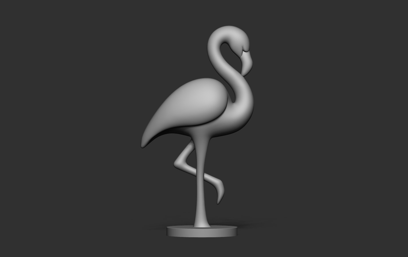 Flamingo 3D print model_16