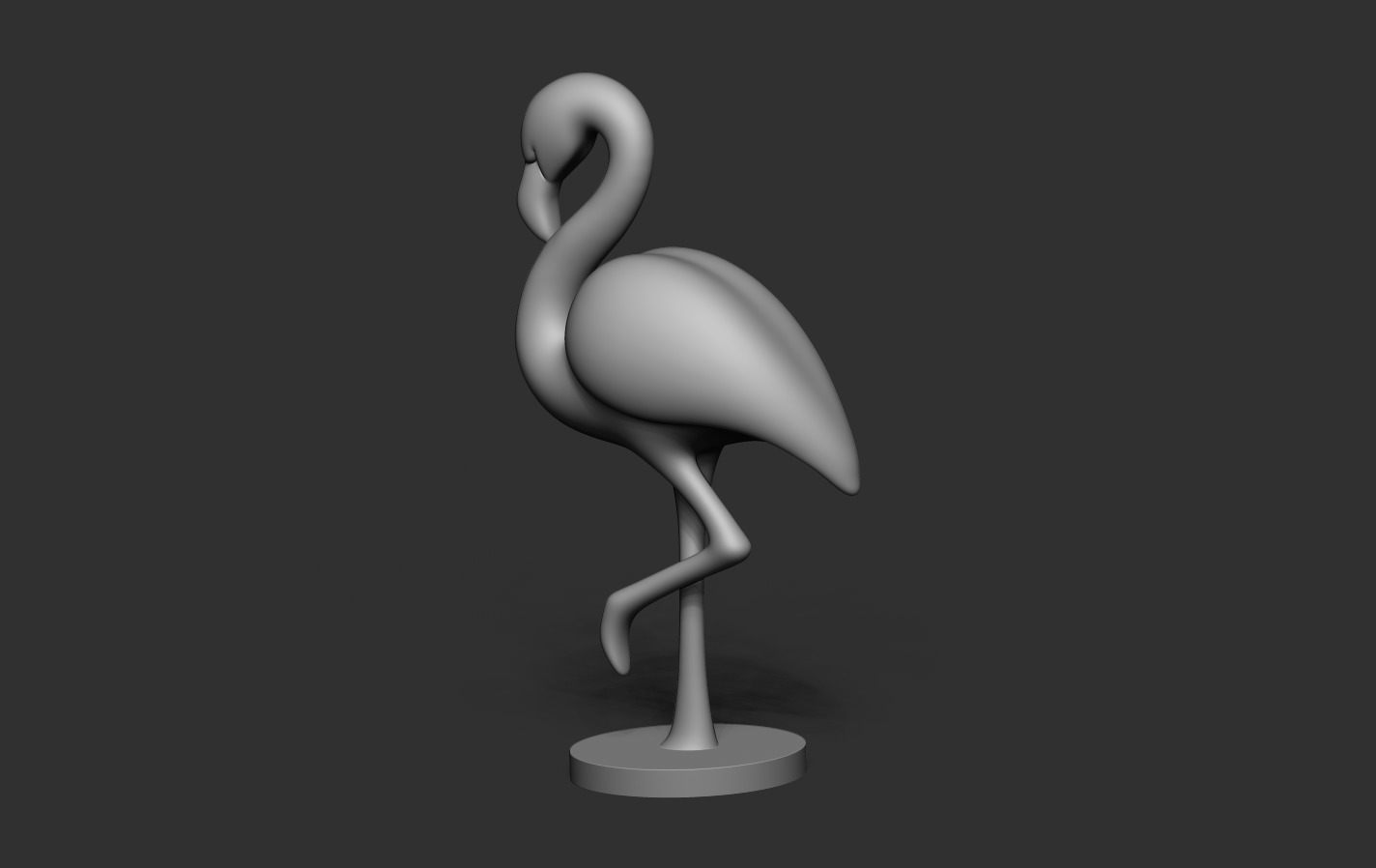 Flamingo 3D print model_14